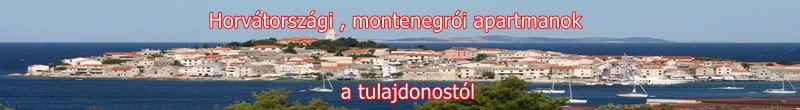 Apartmanok a tulajdonostól Horvátországi apartmanok
